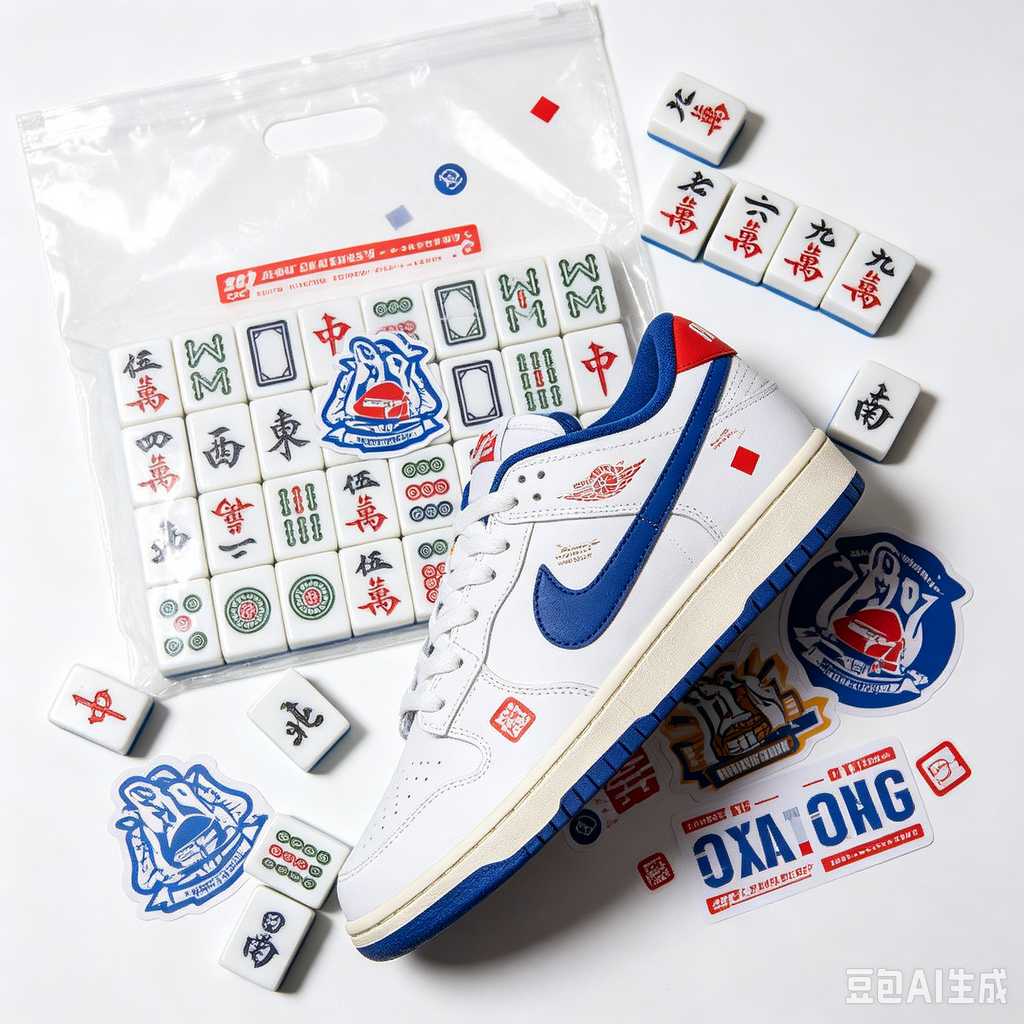 traditional oriental mahjong tiles